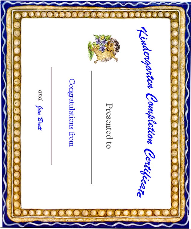 kindergarten-completion-certificate