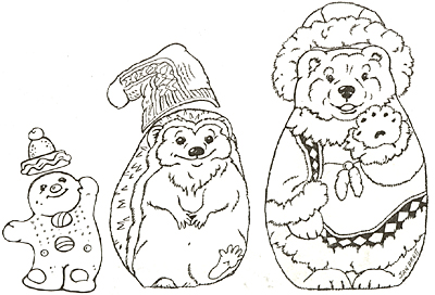 jan brett coloring pages gingerbread baby characters - photo #24