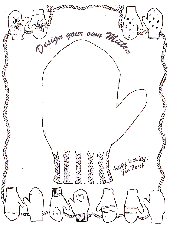 Free Printable Jan Brett The Mitten Printables Printable Templates