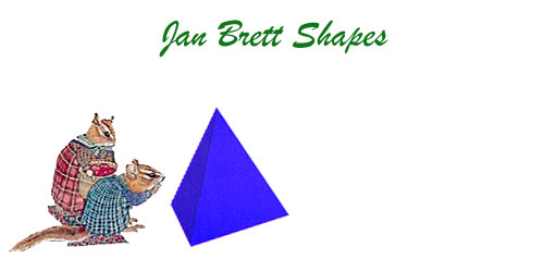 Jan Brett 3 Dimensional Geometric Shapes Pyramid