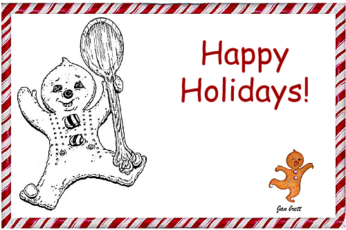 Happy Holidays Coloring Placemat