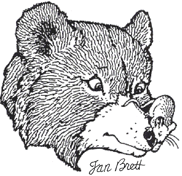 jan brett the mitten coloring pages - photo #19