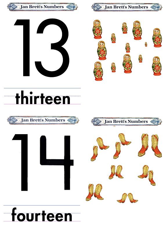 Matching Numbers Game 13 and 14 open top