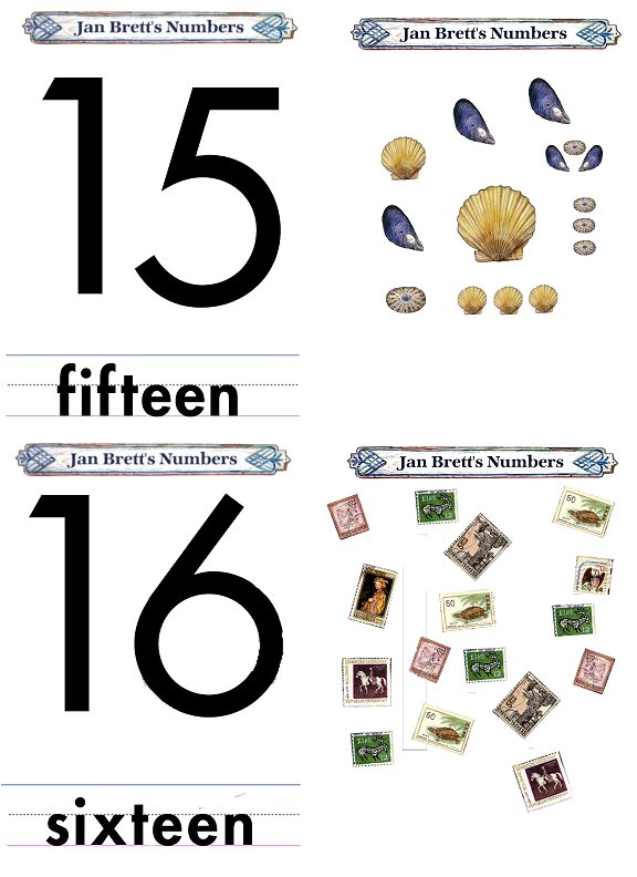 Matching Numbers Game 15 and 16