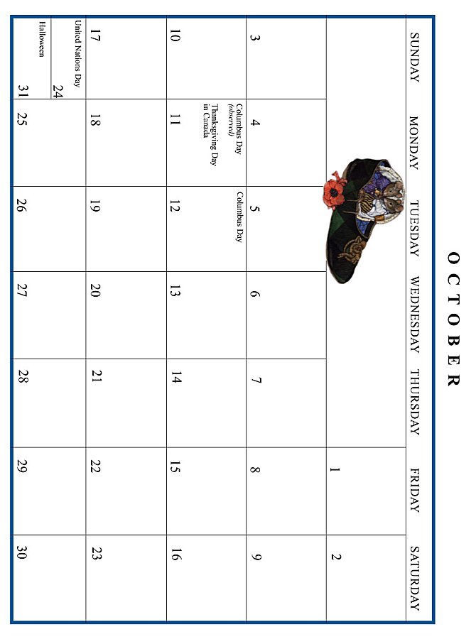 jan-brett-1999-calendar-october-grid