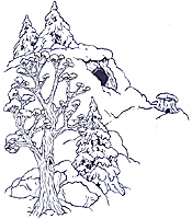 The Background Hill coloring page small size