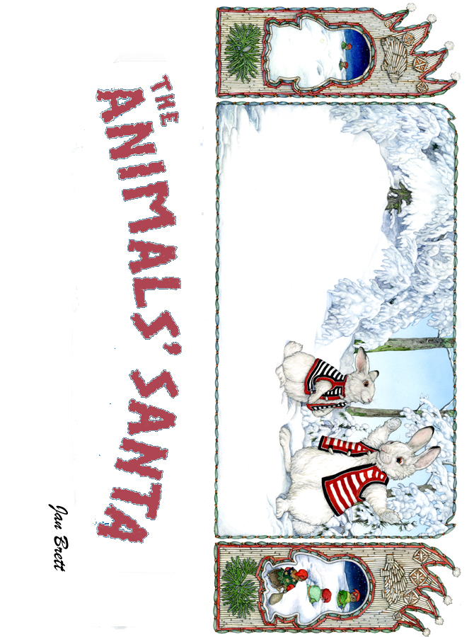 Animals Santa 2015 August Art