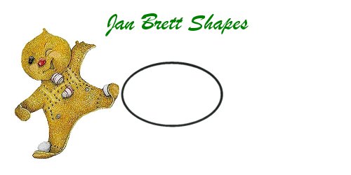 Jan Brett Geometric Shapes Flash Cards Ellipse