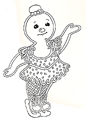jan brett coloring pages gingerbread baby pictures - photo #17