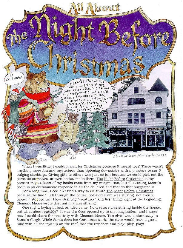 The Night Before Christmas Newsnotes page 1