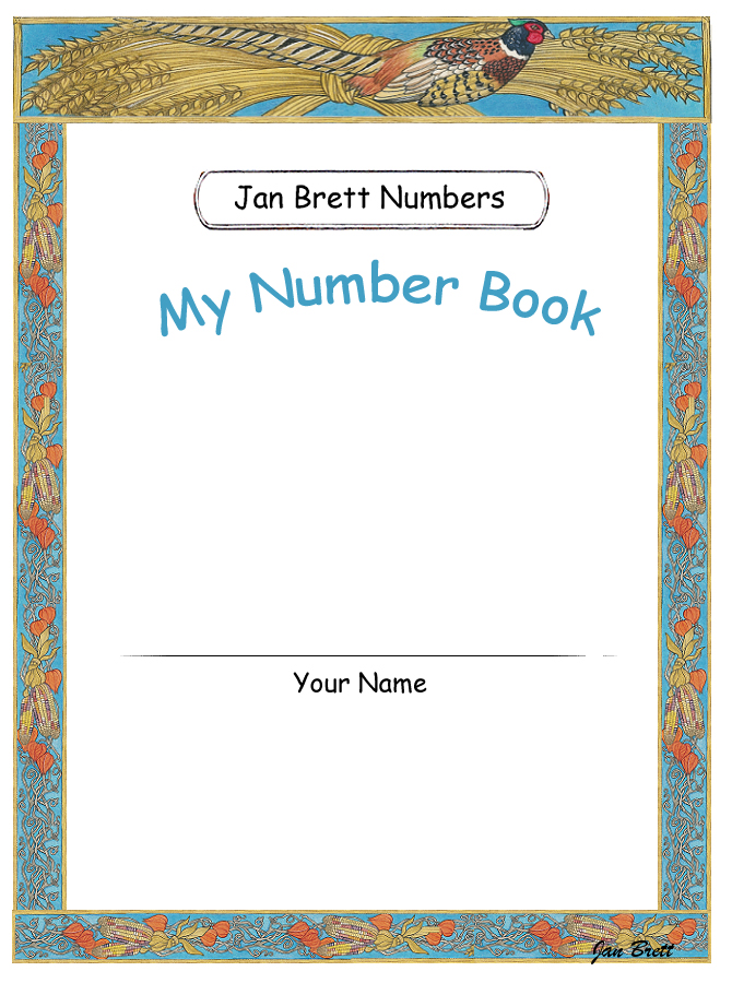 Jan Brett's Number Book Cover 2