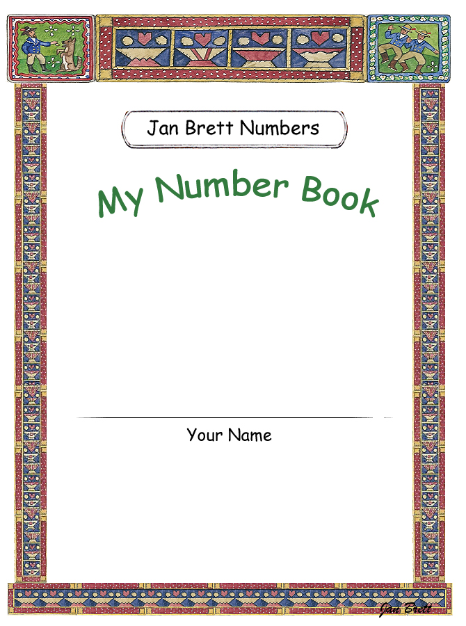 Jan Brett's Number Book Cover 3