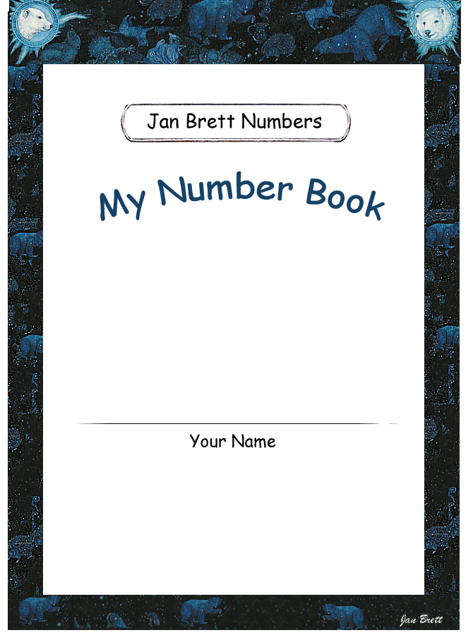 Jan Brett's Number Book Cover 4