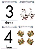 Matching Numbers Game 3 and 4