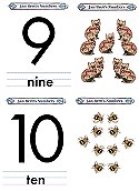 Matching Numbers Game 9 and 10